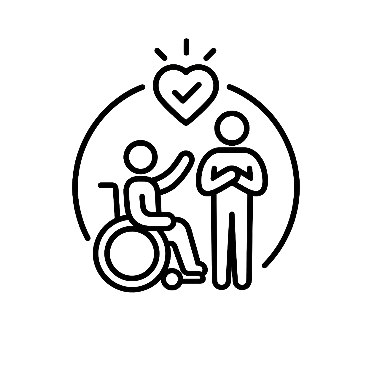 Special needs support icon